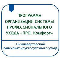 ПРОГРАММА ОРГАНИЗАЦИИ СИСТЕМЫ ПРОФЕССИОНАЛЬНОГО УХОДА ЗА ГРАЖДАНАМИ ПОЖИЛОГО ВОЗРАСТА И ИНВАЛИДАМИ «ПРО. КОМФОРТ»